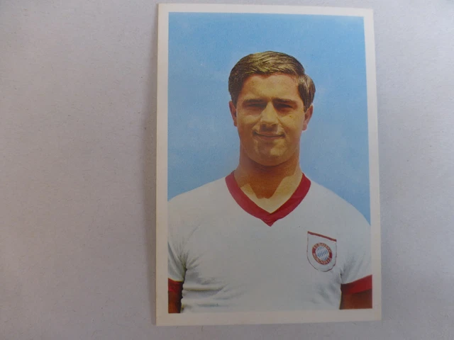 Bergmann Fussball Gerd Müller 1966/67 original ungeklebtes Bild  Top Qualität