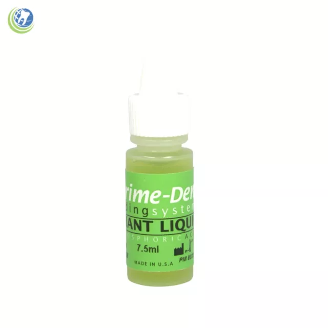 Dental 37% Dental Phosphoric Acid Etching Etchant Liquid 7.5ml Bottle - Green