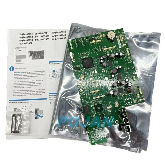 Genuine Original New Formatter Board Logic Card Board Main Board For HP Laserjet Pro Mfp M128fn Cz183 60001 Printer Parts