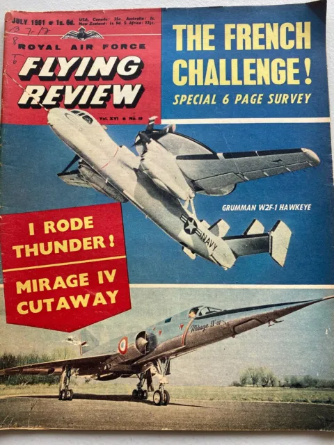July 1961 ROYAL AIR FORCE FLYING REVIEW Magazine