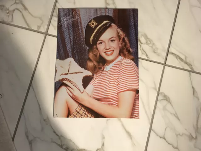 Marilyn Monroe Metal Pressed Tin Sign Reproduction Wall Decor Sailor Girl 6