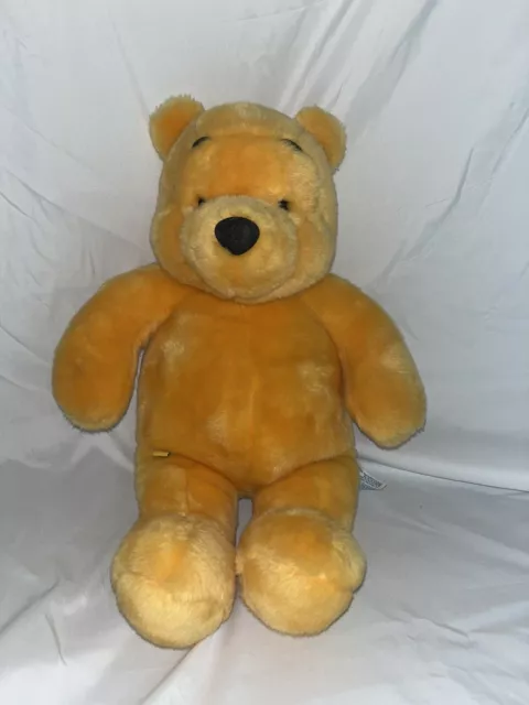 Build A Bear Winnie The Pooh Plush 18" Retired Discontinued Disney BAB NO TOP