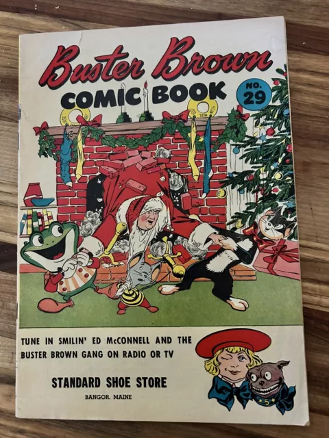 BUSTER BROWN COMIC BOOK #29 Fine, Standard Shoe promotional 1952