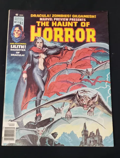 Marvel Magazine The Haunt of Horror No. 12 1977 1st Lilith Dracula's Daughter VF