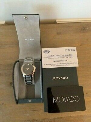 MOVADO Swiss Movement Watch With Blue Cobachon