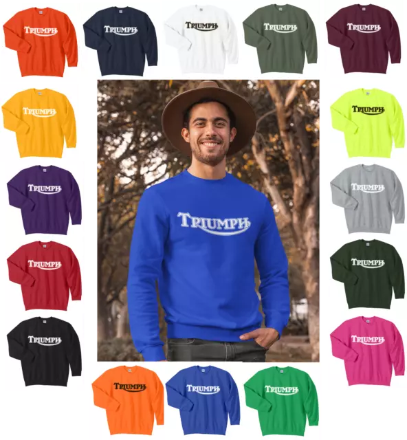 TRIUMPH  MOTORCYCLES up to 5x  Heavy Blend™ Sweatshirt/
