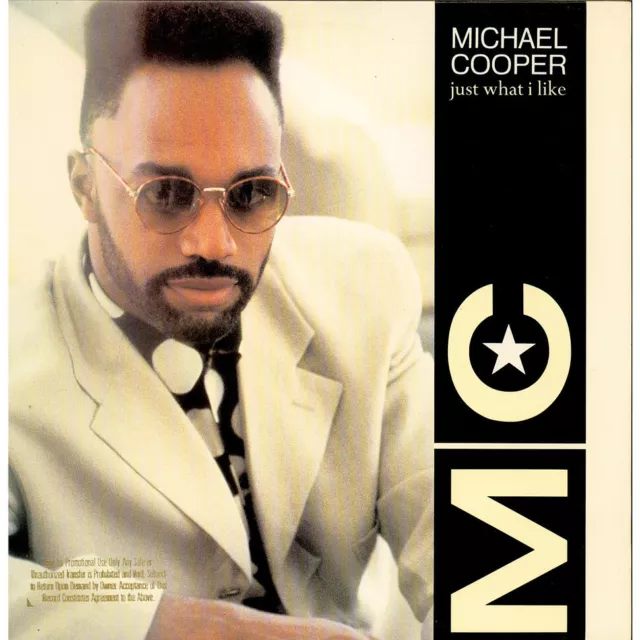 Michael Cooper - Just What I Like (Vinyl LP - 1989 - US - Original)