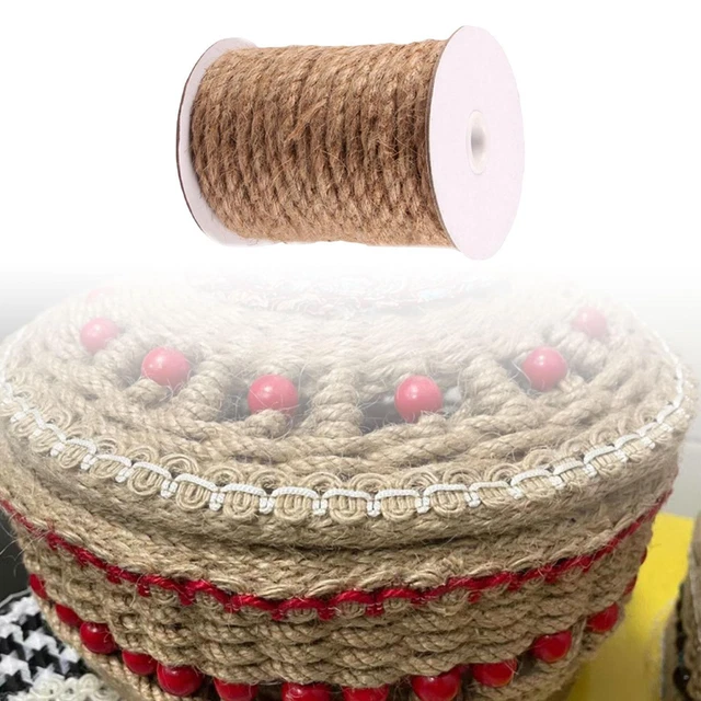 Twine Rope 49 pies cuerdas de embalaje multiusos hilos fuertes respetuosos con el medio ambiente