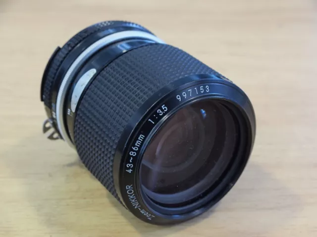 Nikon AI 43-86mm F3.5 Manual Focus Zoom Lens. St No C1736