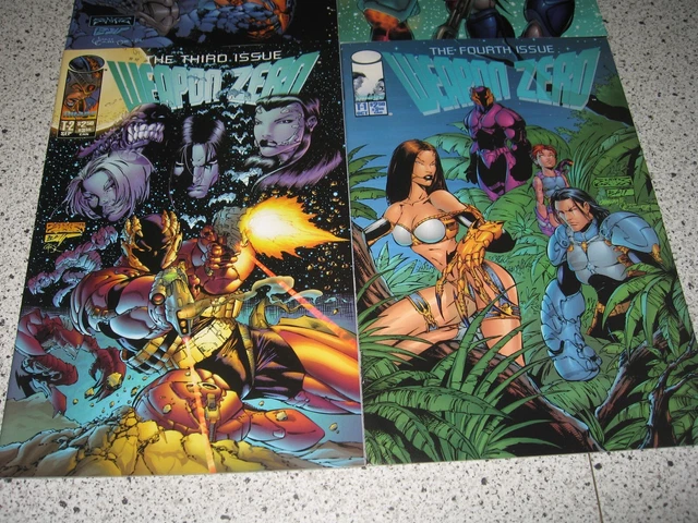 Image Weapon Zero Comic Book Series Collection Lot Top Cow Sexy Sci Fi (1995-97) 4