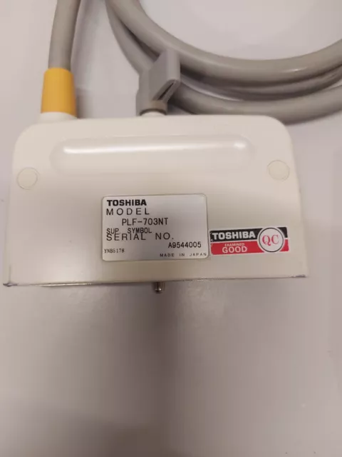 Toshiba Ultrasound probe Transducer PLF-703NT and PVF-375MT 2