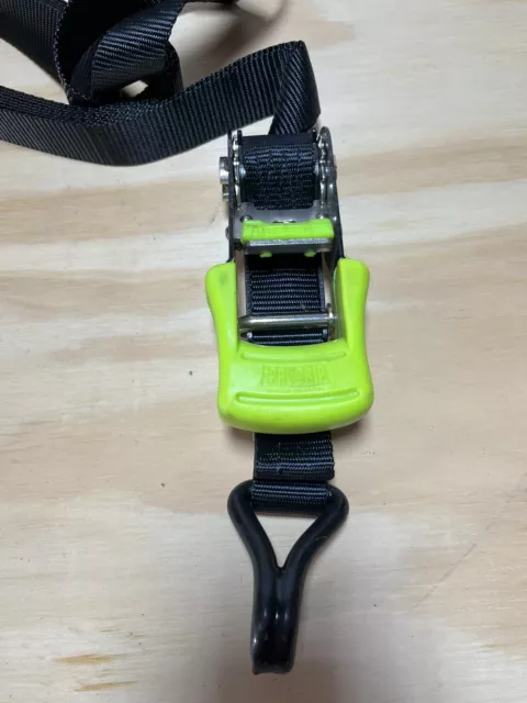 Trinquete de amarre y hebilla deslizante de alta resistencia PROGRIP 327700 con ganchos J dobles