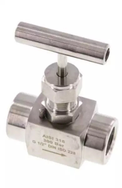 LANDEFELD - NADEL 12 ES E - Stainless steel needle shut-off valves, - New