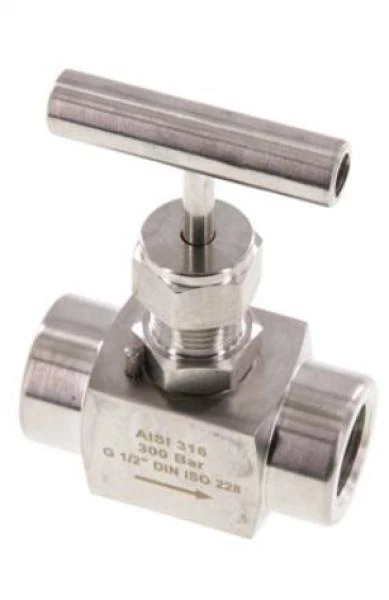 LANDEFELD - NADEL 12 ES E - Stainless steel needle shut-off valves, - New