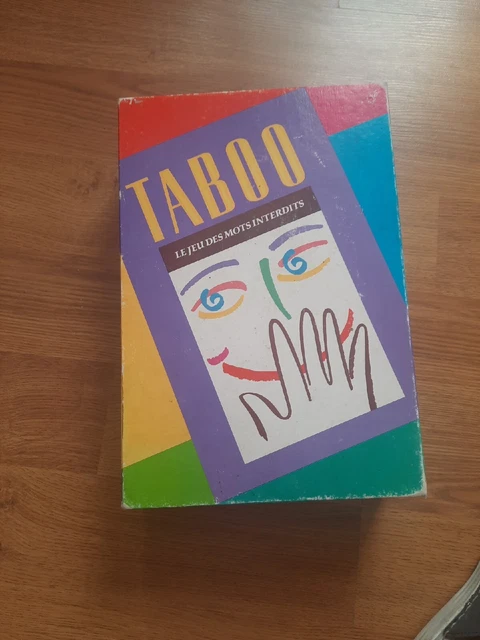 Jeu Taboo Le Jeu Des Mots Interdits - édition Fin D’année Rare Hasbro, Occasion