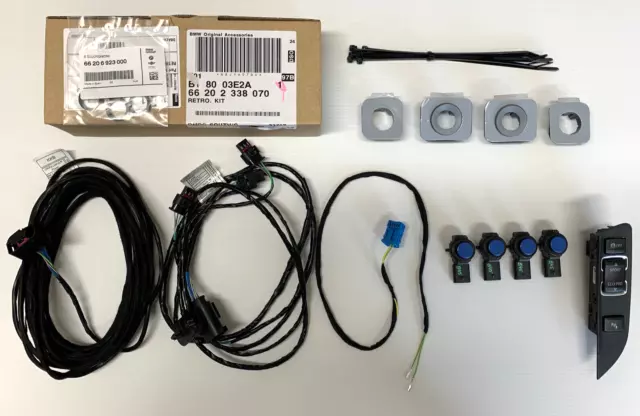 Genuine BMW 3 Series F30 F31 F34 M3 Front Parking Sensors Retrofit Kit Full SET