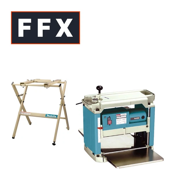 MAKITA 2012NBX 240V Planer Thicknesser with 198689 7 Stand Mobile 0088381054980 697.31 PicClick UK