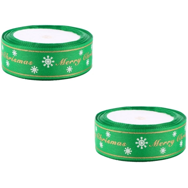 2x Weihnachten Handwerk Bänder Bogen, Band Urlaub Baum Band Bogen, Band 2