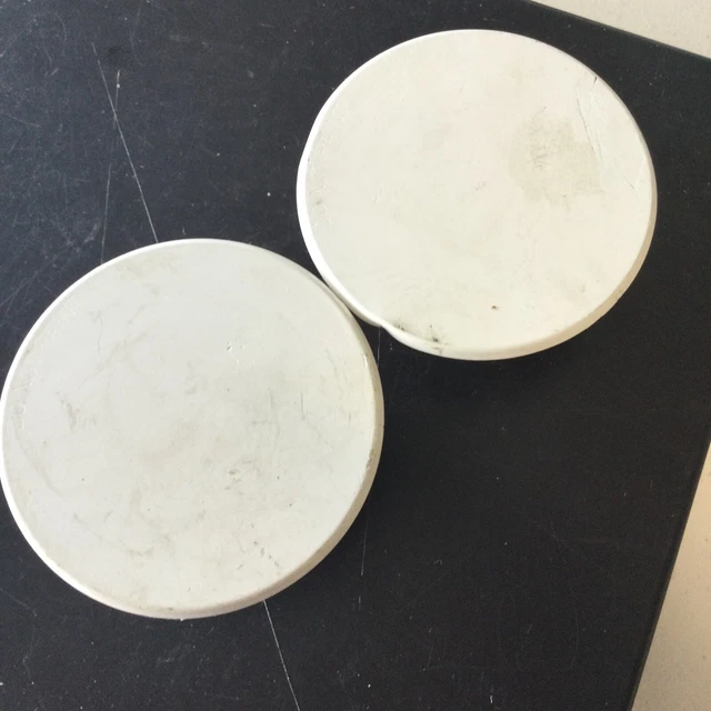 Lot of 2 TYCO RFII SIGNAL WHITE FIRE SPRINKLER COVER PLATE 139F