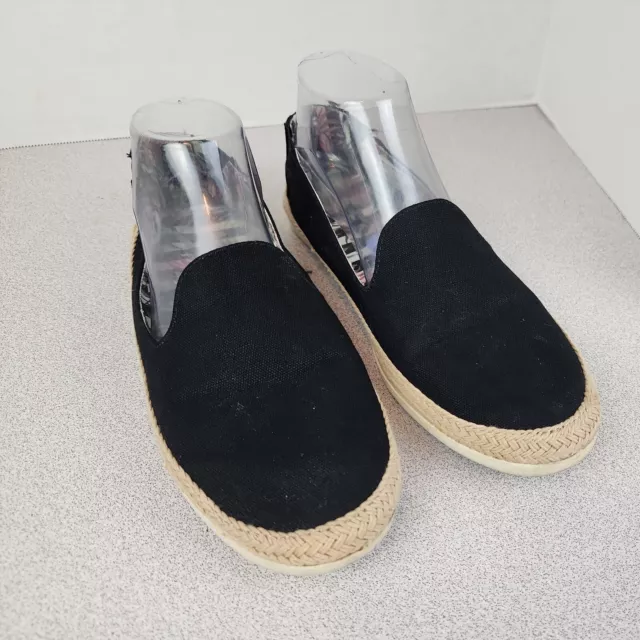 Report R2  Flat Women Sample Shoes Size 8.5 Black