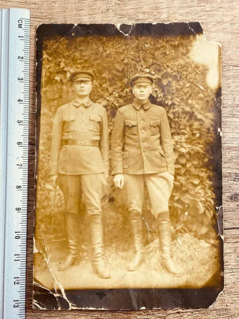 Russian empire. Two handsome guys, gay friends. Cabinet card. 1900s