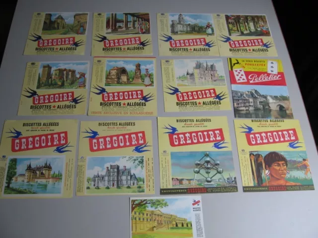 *Lot 13 BUVARDS et (ou) images collection différents Biscottes, 5 photos
