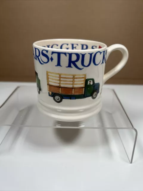 Emma Bridgewater Men At Work Small Mug Trucker Farmer Tractor Landrover