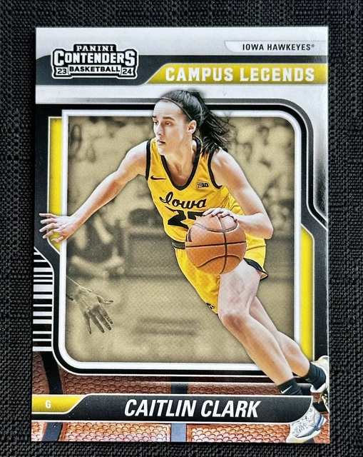 2024 CAITLIN CLARK Collection CL3 Caitlin Clark Contenders Campus