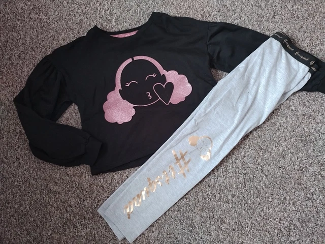 Girls George Outfit Jumper And Leggings 9-10 Years