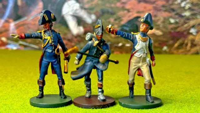 Lot of 4 French Granadiere Soldiers -Napoleonic Wars - Oryon Collection - Metal