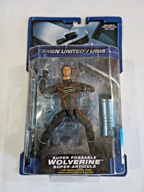 ToyBiz X-Men The Movie Hugh Jackman As Logan Wolverine Denim Jacket ToyBiz X-Men The Movie Hugh Jackman As Logan Wolverine Denim Jacket
