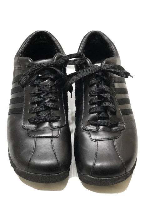 STEVE MADDEN RASCALS Casual Comfort Shoes Black Leather with