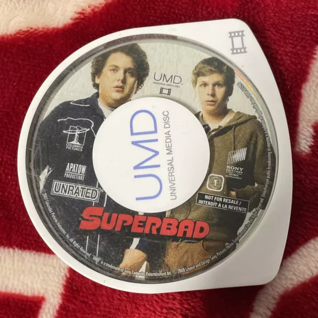 Superbad (UMD, 2007, Unrated; Extended Cut) Disc Only Jonah Hill Seth Rogen