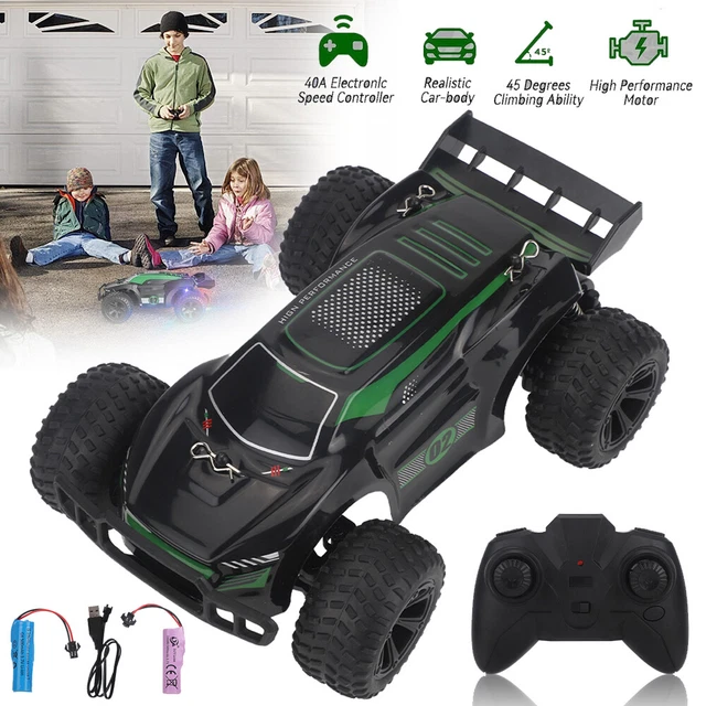 2.4G REMOTE CONTROL RC Cars Big Wheel Car Monster Truck 4WD Kid Toy