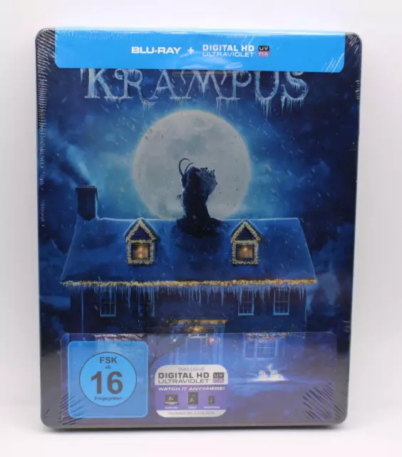 Krampus - Limited Steelbook Blu-Ray Edition - OOP - NEW