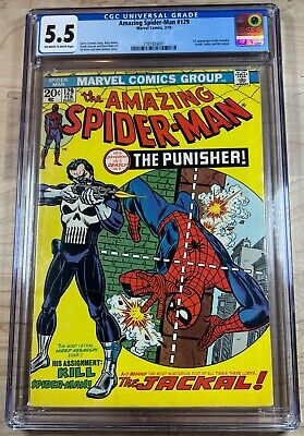 Amazing Spider-Man #129 1st Appearance of the Punisher CGC 5.5