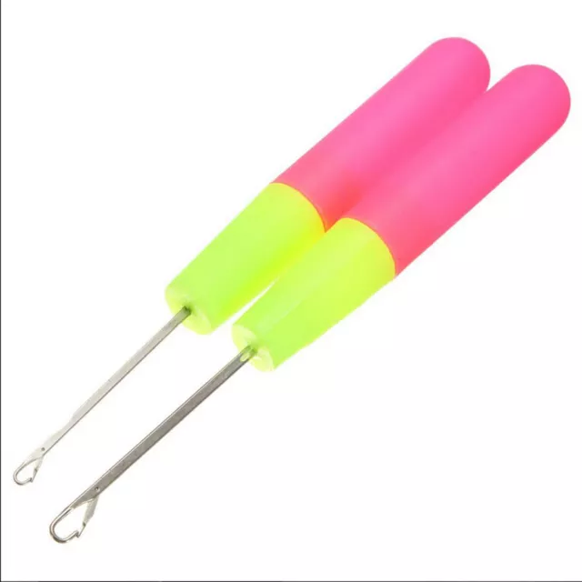 2X Crochet Hook Dreadlock Interlocking Lock Hair Micro Braid Needle Tool DIY_jr