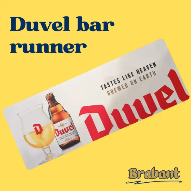 Duvel Branded Soft Bar Runner 22x58.5 cm