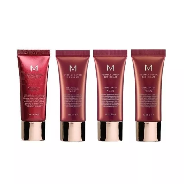 [MISSHA] M Perfect Cover BB Cream SPF 42 PA+++ 20ml / Korean Cosmetics