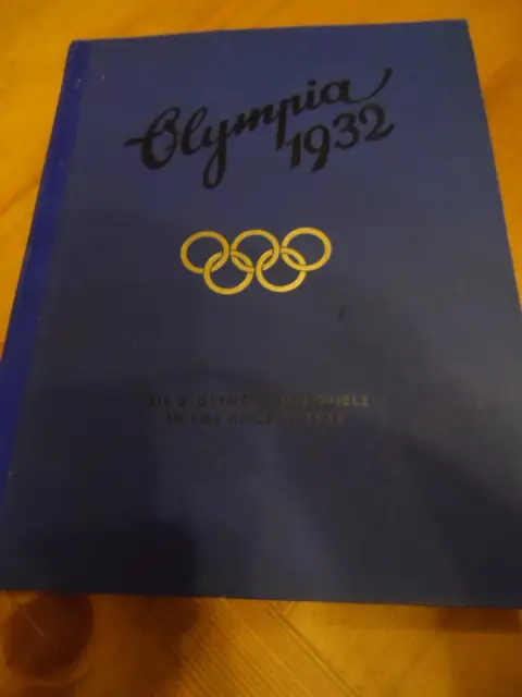 German card album on 1932 Olympics in USA - Winter (Lake Placid) + Summer (LA)