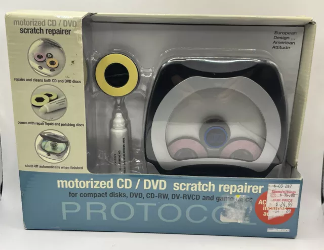 Fellowes CD/DVD Scratch Repair Kit #99763 New Sealed