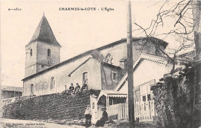 Cpa 54 Charmes La Cote L'eglise