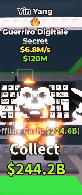 GUERRIRO DIGITALE 🌈 Roblox Steal a Brainrot 🔥 1x1x1 Rituale 🔥 Ospite ...