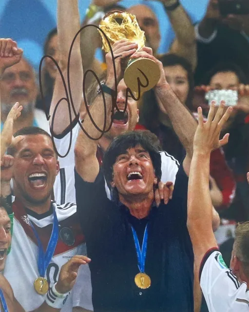 Football - Joachim Low Signed 10x8 Pre-Print Germany World Cup 2014 Photo -
