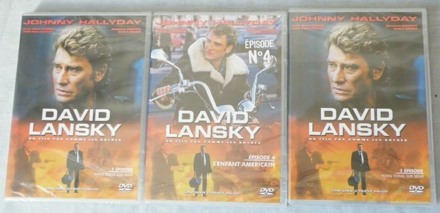 Johnny Hallyday - David Lansky  - Lot 3  Dvd