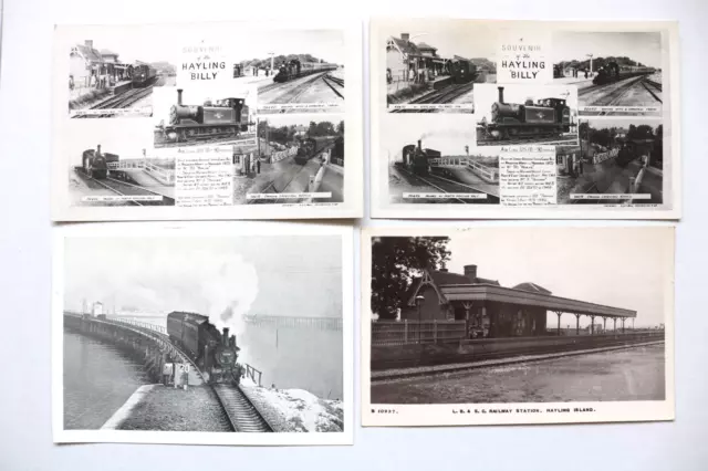 Hayling Island, Hampshire, L B. & S.C. Railway Station, Puffing Billy Souvenirs