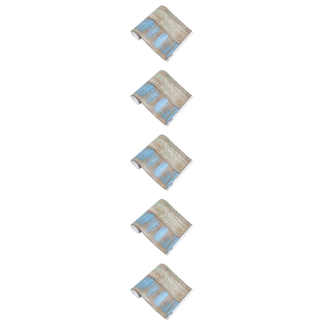 5 rollos gabinete wood contact paper dormitorio fondo pegatina para suelo