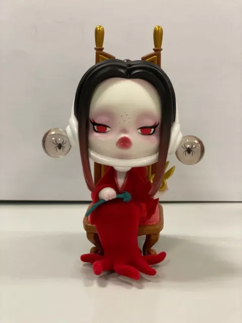 POP MART x SKULLPANDA The Addams Family Scarlet Morticia Mini Figure Toy Doll