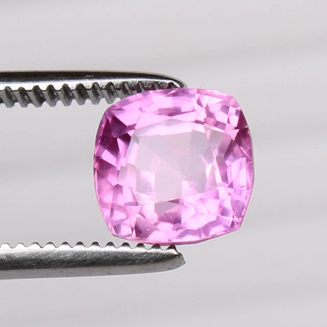 Lot De 5 Saphirs Roses Naturels 9 Mm - Pierres Précieuses Certifiées GIR, Taillées Excellentes, Idéales Pour Bijoux