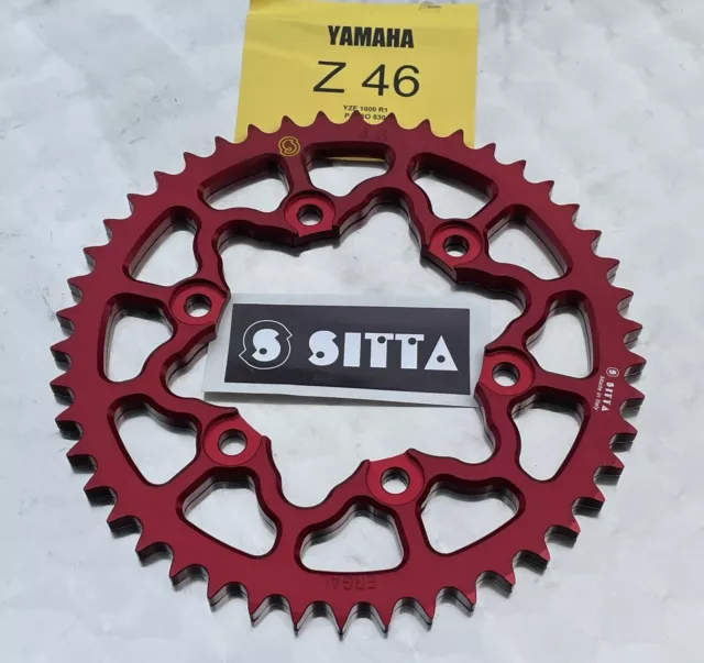 Sitta Alu Kettenrad 46 Zähne für Yamaha YZF-R1, RN12, RN19, FZ1, RN16, FZ6, 479